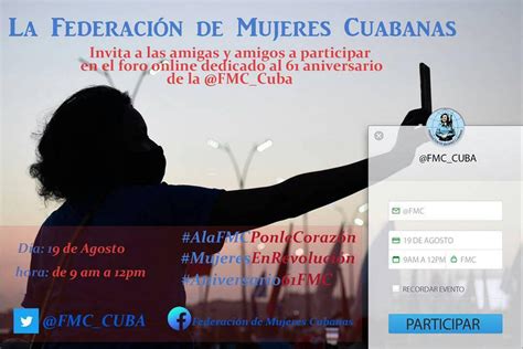 mujeres cubanas|Solidarity with Cuban Women Federation in their 60th。